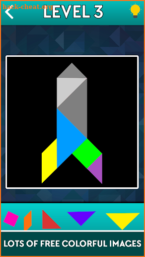 Tangram Color by Number - Poly Art Coloring Puzzle screenshot
