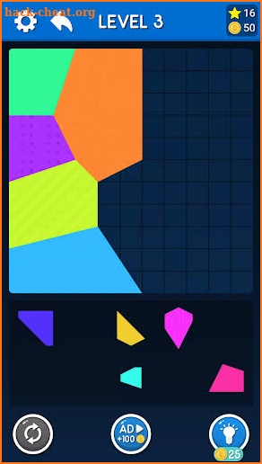 Tangram Puzzles 3TK screenshot