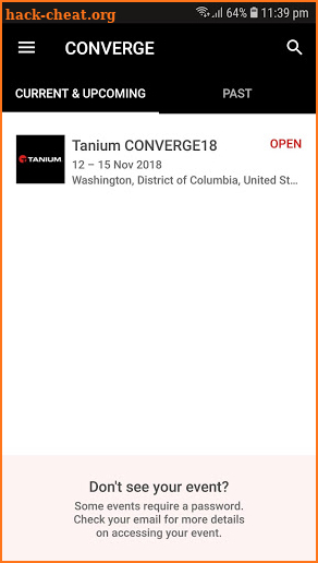 Tanium CONVERGE screenshot