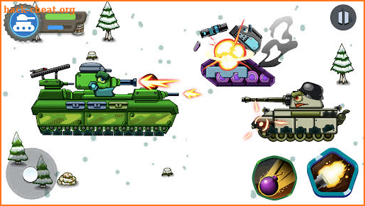 Tank battle games for boys screenshot