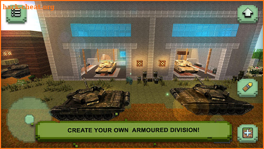 Tank Craft Blitz: World of Panzer War Machines screenshot