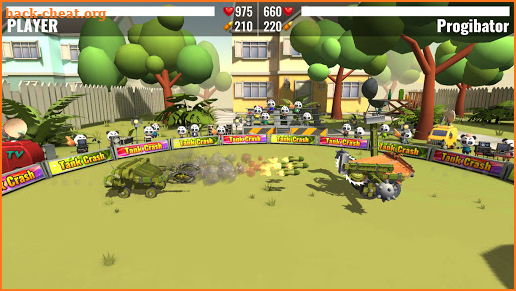 Tank Crash: Arena Battle Stars screenshot