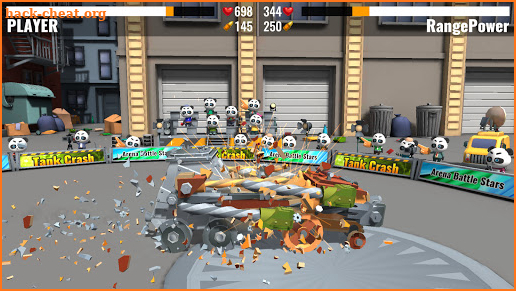 Tank Crash: Arena Battle Stars screenshot