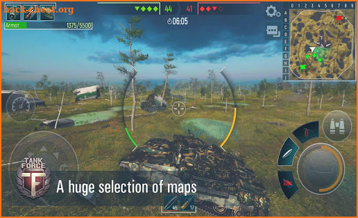 Tank Force: Real Tank War Online screenshot
