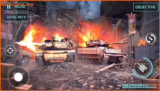 Tank Game 3D-War Games Offline screenshot