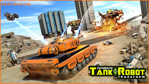 Tank Robot Car Games - Robot Shooting Games screenshot