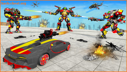 Tank Robot Transforming Games screenshot