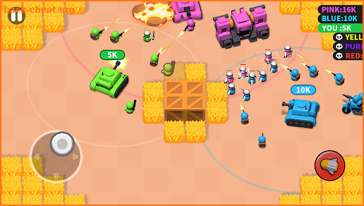 Tank Squad Battle screenshot