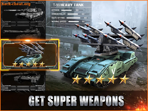 Tank Strike - battle online screenshot