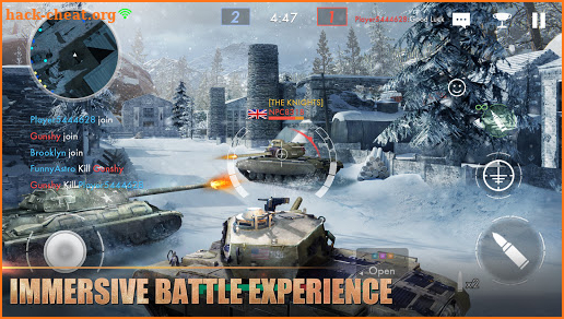 Tank Warfare: PvP Blitz Game screenshot