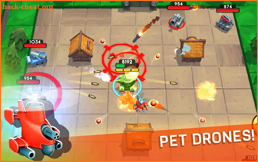 Tankhalla: New casual offline tank arcade game screenshot