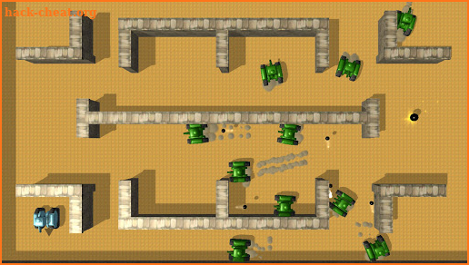 TankHit - 2 Player Tank Wars screenshot
