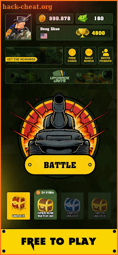 Tanks Clash - PvP shooter game screenshot