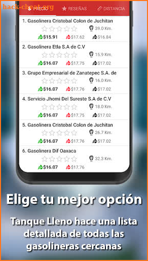 Tanque Lleno - Gasolina México screenshot