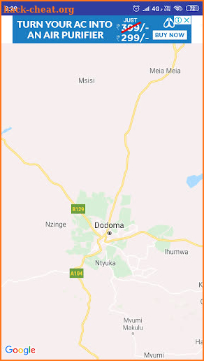 Tanzania Map screenshot