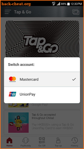 Tap & Go by HKT screenshot