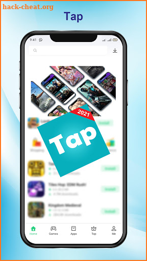 Tap Apk for games screenshot