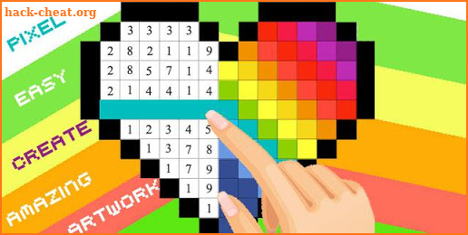 Tap Color By Number: Pixel Art Sanblok Coloring screenshot