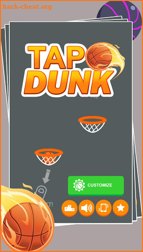 Tap Dunk Forever screenshot