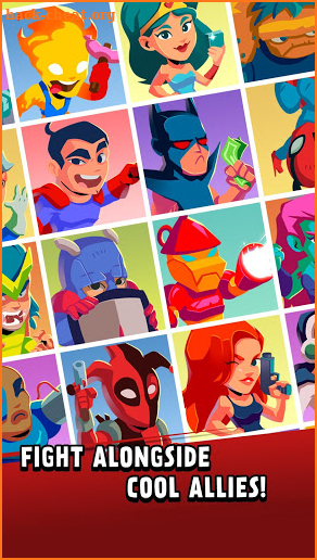 Tap Superheroes: Be a brave Hero in this Idle Game screenshot