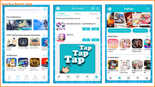 Tap Tap Apk For Tap Games Download Guide App screenshot