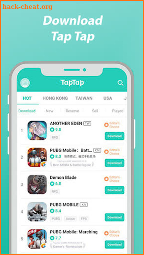 Tap tap Apk Games Download Guide 2021 screenshot