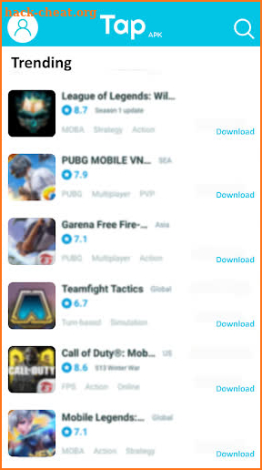 Tap Tap app Apk Games Guide screenshot