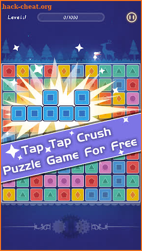 Tap Tap Crush - crush 2+ cube, match, puzzle game screenshot