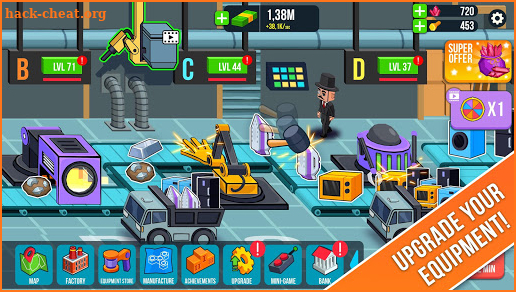 Tap Tap Factory: idle tycoon screenshot
