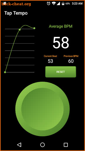 Tap Tempo - BPM counter screenshot