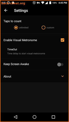 Tap Tempo Pro - BPM counter & Metronome screenshot
