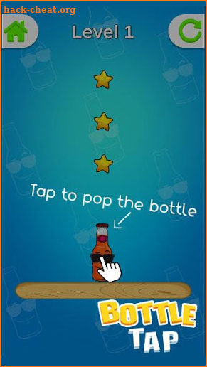 Tap the bottle - Bottle pop screenshot