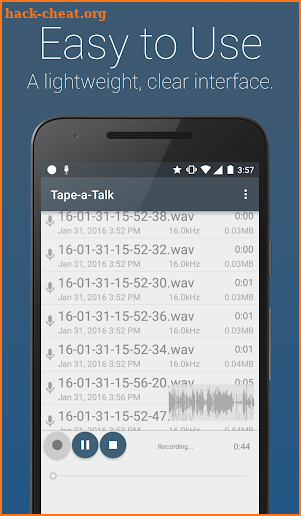 Tape-a-Talk Voice Recorder screenshot