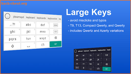 Tappy: T9 Keyboard screenshot