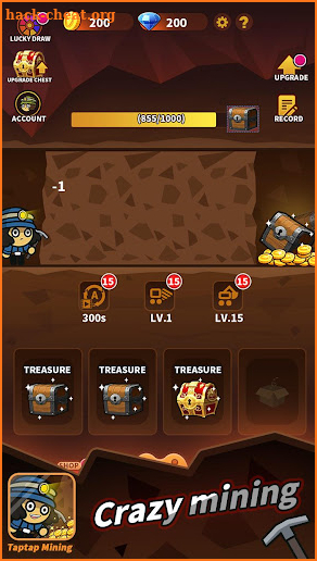 Taptap Mining screenshot