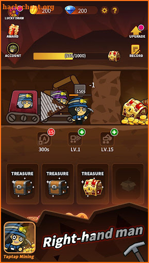 Taptap Mining screenshot