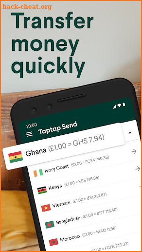 Taptap Send: Send money abroad screenshot
