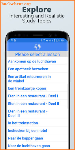 TapTerms Dutch screenshot