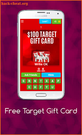Target Gift Card Generator screenshot