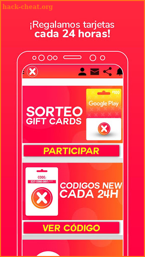 Tarjetas de regalo - XPremios PRO screenshot