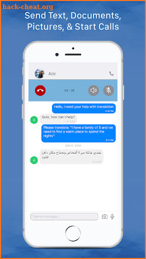 Tarjimly - Refugee Translation screenshot