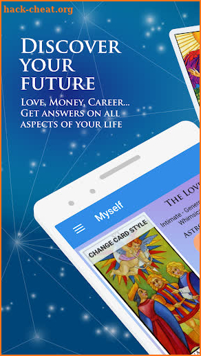 Tarot of Love, Money & Career - Free Cards Reading screenshot