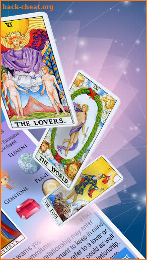Tarot of Love, Money & Career - Free Cards Reading screenshot