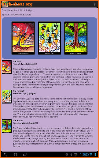 Tarot of Trees screenshot