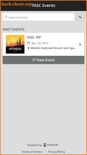 TASC Conventions screenshot