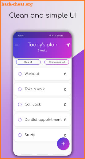 Task Air - To-do list productivity app screenshot