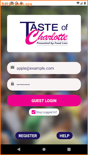 Taste of Charlotte Guest screenshot