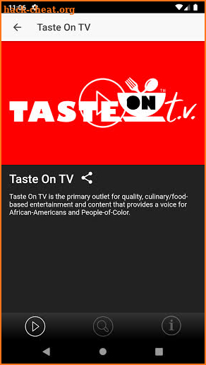 Taste On Tv screenshot