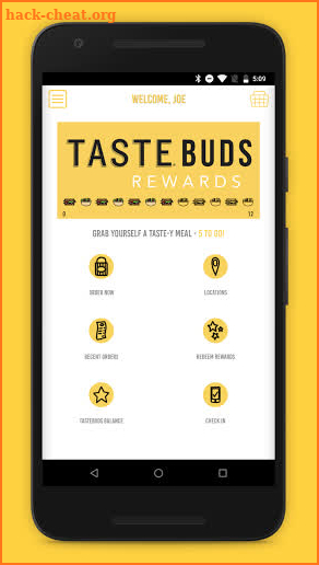 TASTEBuds Rewards screenshot