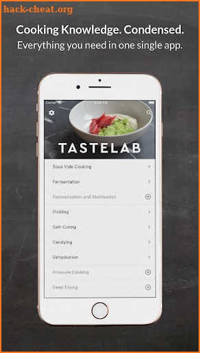 Tastelab: Cooking Knowledge screenshot